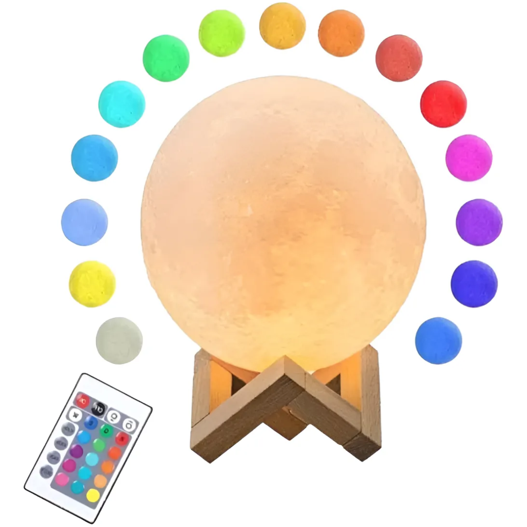 Lámpara de luna: Conecta contigo mismo
